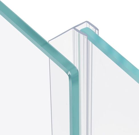 78" (2pieces X39") Sliding Shower Door Side Seal Strip Frameless Shower Door Side Sweep for 3/8" Sliding Glass Door, with 3/5" Flip in Saudi Arabia