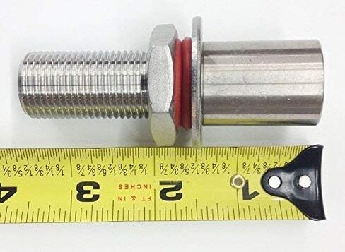 حاجز سريع التركيب بدون لحام، جميع الخيوط مع وصلة، مقاس X-Large in Kuwait