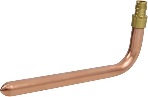 3/4" كعب نحاسي موسع Pex-A، 3/4" x 8" مستقيم F1960 كعب خارج الكوع مناسب بدون نحاس رصاص، للاستخدام في توصيل أنابيب Pex-A in Kuwait