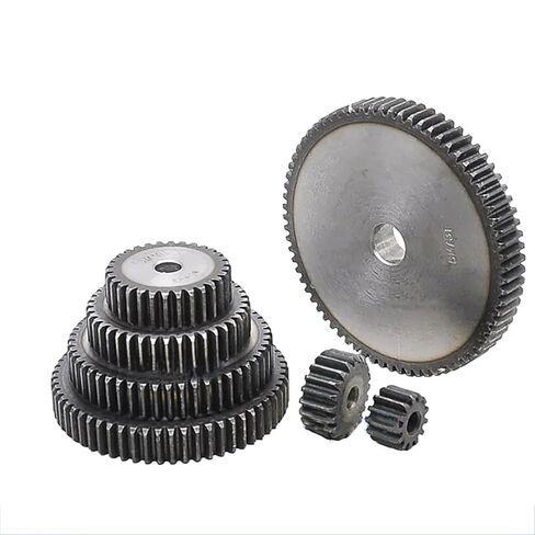 Spur Gear 26-41 Teeth 2M Carbon Steel Thick 20mm Metal Transmission Pinion Gear 1Pcs(33 Teeth) in Saudi Arabia