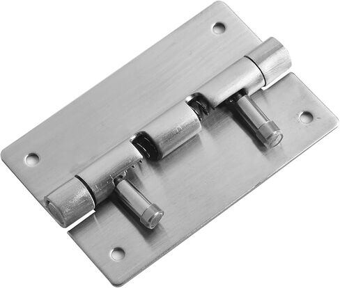 الفولاذ المقاوم للصدأ قابل للإزالة قابل للتعديل مزلاج الربيع حد الباب المفصلي الأجهزة الأثاث 1 قطعة (أ) in Kuwait