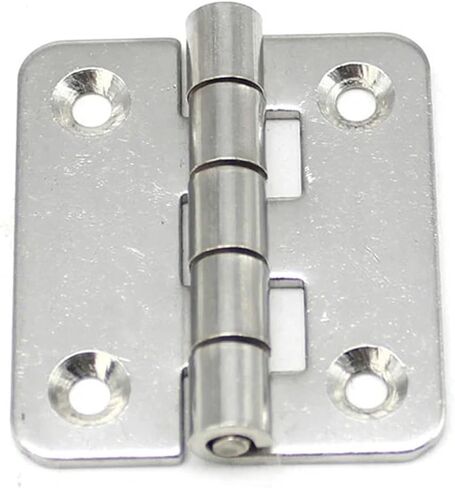 304 الفولاذ المقاوم للصدأ للطي ومفصلات مسطحة مفتوحة خزائن كهربائية صناعية المعدات الميكانيكية 1 قطعة in Kuwait