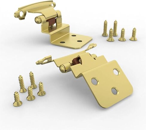 3/8 "خزانة ذهبية بمفصلات كبيرة بيند داخل أثاث غرفة المطبخ المضمنة 8 قطع in Kuwait