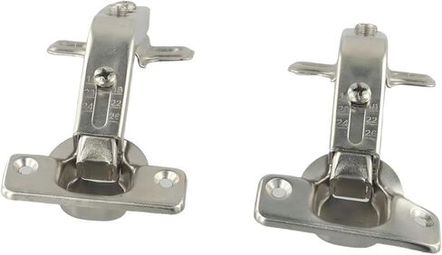 مجموعة براغي ومفصلات بزاوية 135 درجة لباب خزانة المطبخ 2 قطعة in Kuwait