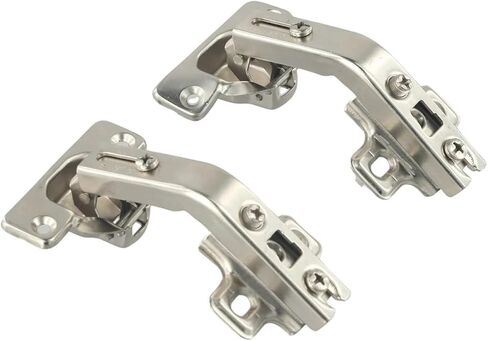 مجموعة براغي ومفصلات بزاوية 135 درجة لباب خزانة المطبخ 2 قطعة in Kuwait