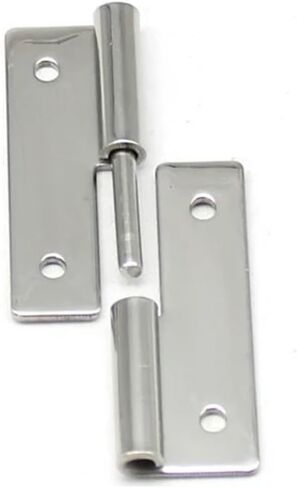 304 مفصلات من الفولاذ المقاوم للصدأ 2 بوصة مناسبة للآلات الصناعية أبواب قابلة للفصل لأعلى ولأسفل 1 قطعة (يمين) in Kuwait