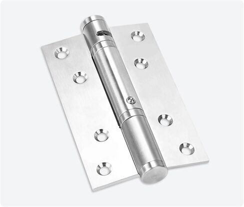 مفصلة عازلة هيدروليكية للباب غير المرئي مقاس 5 بوصات بزاوية 90 درجة وإغلاق تلقائي كن هادئًا أقرب قطعة واحدة (أسود) in Kuwait