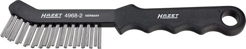 HAZET Brake Caliper Brush 4968-2 I Narrow Design, Plastic Handle with Suspension Hole I for Removing Stubborn Brake Dust and Dirt in The Disc Brake Caliper in Saudi Arabia