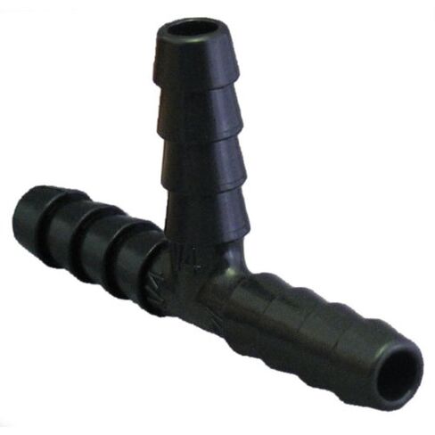 Banjo HBT050-075 1/2" X 1/2" X 3/4" Hose Barb Tee in Saudi Arabia
