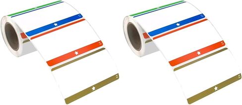 L LIKED 200 Stickers - 2" x 3.5" Removable Freezer Labels Food Storage Stickers Refrigerator Freezer Paper Labels in Saudi Arabia
