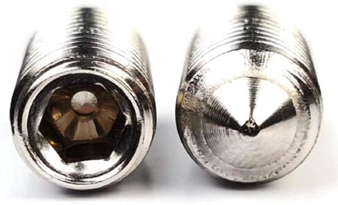 1/4"-20 Socket Set Screws Cone Point 304 Stainless Steel 1/4"-20 x 1/2" Qty 25 in Saudi Arabia