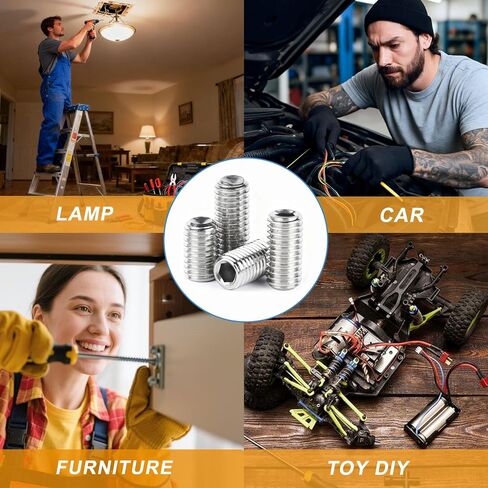 50 قطعة #2-56x3/16 مجموعة براغي، 304 براغي من الفولاذ المقاوم للصدأ، براغي مقبس رأس ألين للاستخدام الصناعي والمنزلي in Kuwait