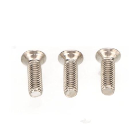 3Pcs Screw Set, Stainless Steel High Hardness 1/4 Inch Tape Reel Screw Kit with Sleeves, Universal Metal Screw Set Replacement for Studio Tape Recorders and Players in Saudi Arabia