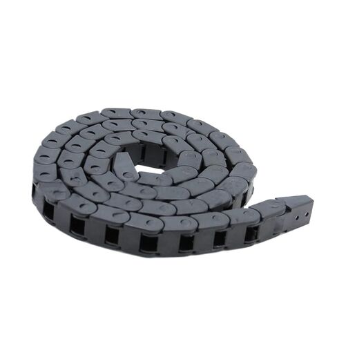 Cable Drag Chain Nylon Plastic Drag Chain for 3D Printers and CNC Milling Machines Inner Hole 10 * 10 1m Length in Saudi Arabia