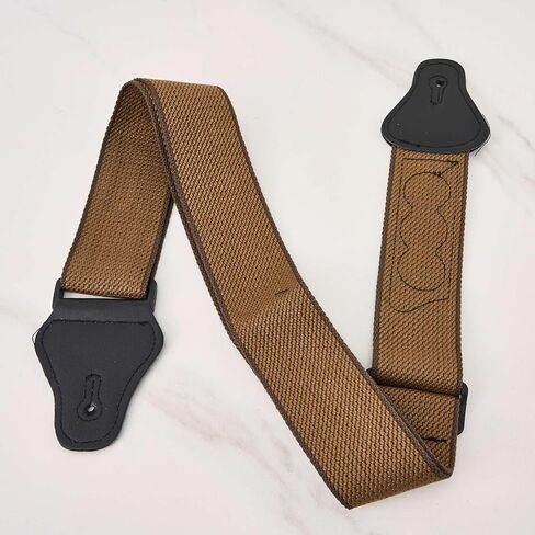 Brown Guitar Strap, Bass Guitar Strap, Guitar Strap With Guitar Pick Holder in Saudi Arabia
