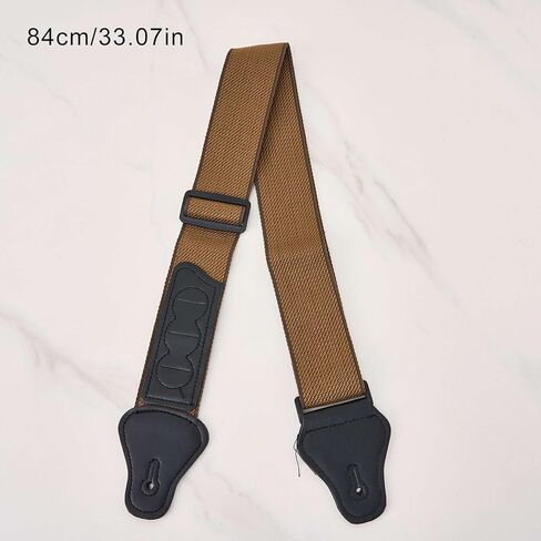 Brown Guitar Strap, Bass Guitar Strap, Guitar Strap With Guitar Pick Holder in Saudi Arabia