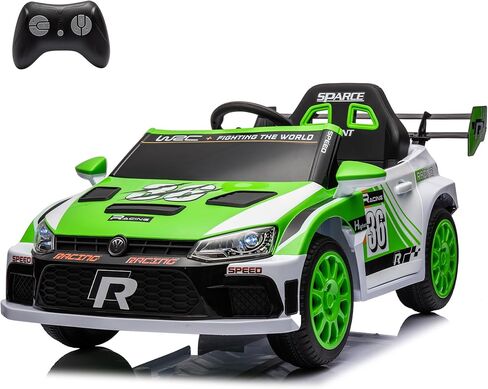 12V SUV 5MPH Ride on Toys, Ride-on Truck Toy w/Parent Remote,4W/2D 3-Speed Kids Electric Vehicles with Motor,Spring Suspension,LED,Music (12V Electric Police Car) in Saudi Arabia