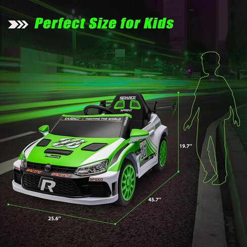 12V SUV 5MPH Ride on Toys, Ride-on Truck Toy w/Parent Remote,4W/2D 3-Speed Kids Electric Vehicles with Motor,Spring Suspension,LED,Music (12V Electric Police Car) in Saudi Arabia