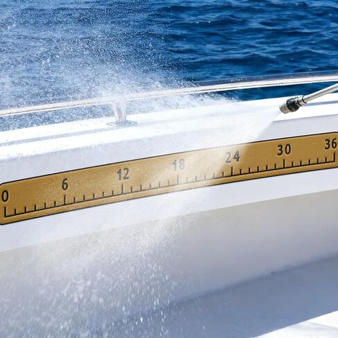 لوح قياس الأسماك الرغوي HZshark EVA، مسطرة سمكة مع دعامة ذاتية اللصق 3M، شريط قياس صيد السمك 91.44 سم للقوارب الشراعية واليخوت والزوارق in Kuwait