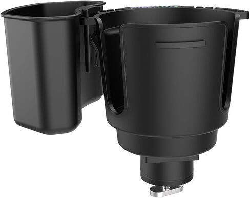 1001 Multi-Functional Kayak Cup Holder with Tool Storage Box, Track Mount Non-Slip Design, Durable Lure Holding Tool Storage Boat Cup Holder Gear Organizer for Kayaking and Fishing in Saudi Arabia