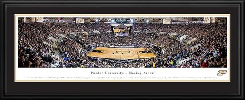 Purdue Boilermaker Basketball - College Posters, Framed Pictures and Wall Decor by Blakeway Panoramas in Saudi Arabia
