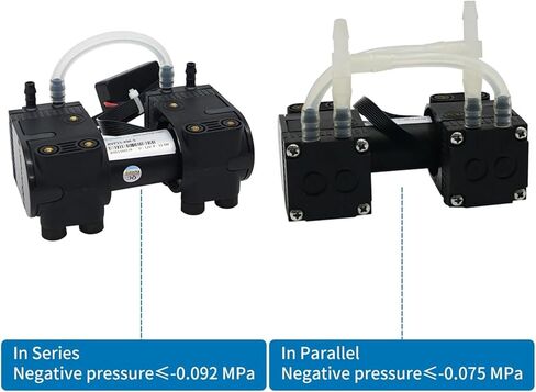 15L/min KVP15 Diaphragm Vacuum Pump 12V 24V DC Motor High Negative Pressure 0.092Mpa Suction Pump(KVP15-KM) in Saudi Arabia
