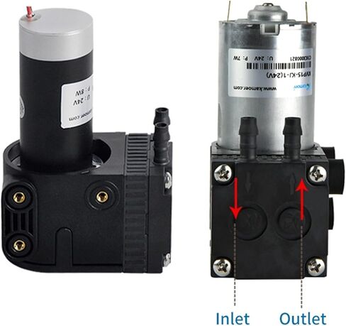 15L/min KVP15 Diaphragm Vacuum Pump 12V 24V DC Motor High Negative Pressure 0.092Mpa Suction Pump(KVP15-KM) in Saudi Arabia