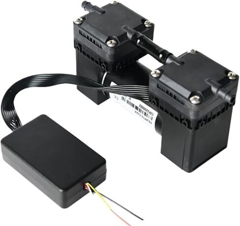 12-16L/دقيقة HLVP15 مضخة تفريغ 12 فولت 24 فولت BLDC محرك الضغط السلبي 0.062Mpa مضخة شفط مضخة الحجاب الحاجز مفردة/مزدوجة (HLVP15-B-U ، 12 فولت) in Kuwait