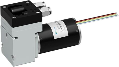 8.5L/min HLVP11.96 مضخة فراغية بحاجز DC24 مضخة هواء بدون فرش ضغط إيجابي 0.25Mpa ، تحكم PWM in Kuwait