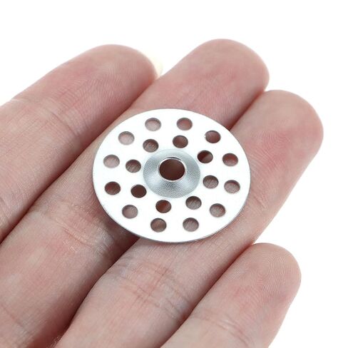 QWORK 200 Pcs 1 Inch Zinc Plated Plaster Washers for Wall Ceiling Drywall Repair in Saudi Arabia