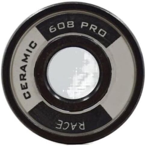 7 Balls Black Ceramic Bearing for Inline Speed Skates 608 High Bearings for Race Skate Shoes in Saudi Arabia