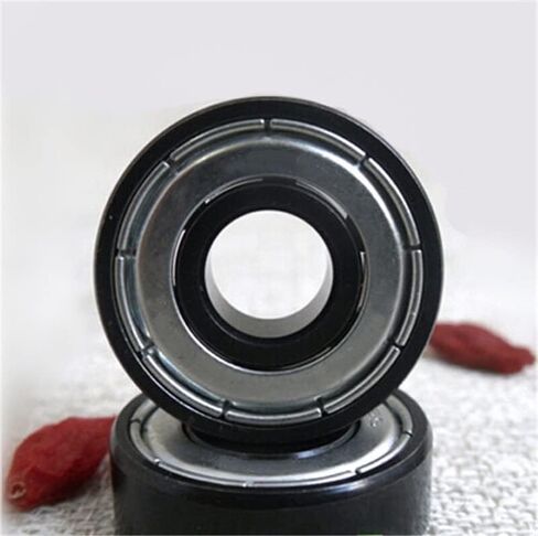 16Pcs Black Ceramic Bearing 8x22x7mm Roller Skate Bearings 7 Balls in Saudi Arabia