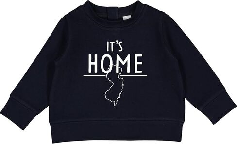 inktastic It's Home- State Of New Jersey Outline Baby Sweatshirt in Kuwait