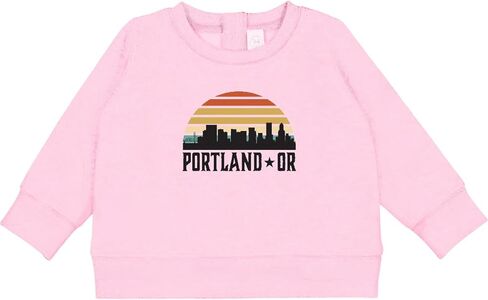 سترة الأطفال إنكتاستيك بورتلاند أوريغون سكاي لاين ريترو غروب الشمس in Kuwait