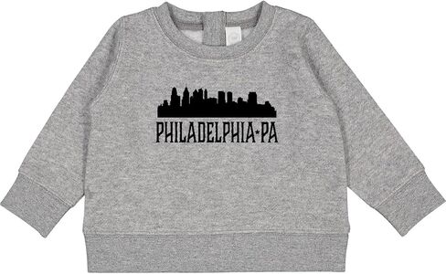 سويت شيرت للأطفال من إنكتاستيك فيلادلفيا بنسلفانيا سيتي سكاي لاين in Kuwait