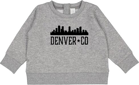 سويت شيرت للأطفال من إنكتاستيك دنفر كولورادو سيتي سكاي لاين in Kuwait