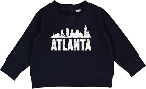 inktastic Atlanta Skyline Grunge Baby Sweatshirt in Saudi Arabia