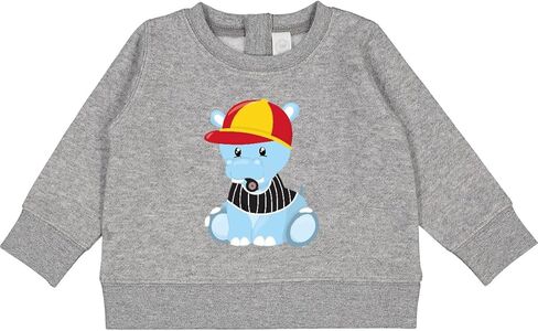 inktastic Basketball Referee Hippo, Cute Hippo, Referee Cap, Baby Sweatshirt in Saudi Arabia