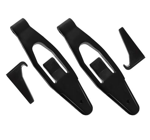 1-653403 & 1-653404 2 Sets of Catch Latch Kit Compatible with Exmark Toro Machine, Fits for Lazer Z/Z HP/Z XS Series, Radius Mower, Ultra Vac Bagger Hood Triple Twin Aftermarket Replacement in Saudi Arabia