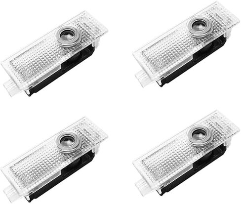 مصباح ترحيب عالي الدقة LED ， مصابيح Puddle Logo Puddle ， متوافقة مع A B C E M GL GLC GLC GLS GLS CLASS W205 W213 W166 ， التوصيل والتشغيل (2PCS) in Kuwait