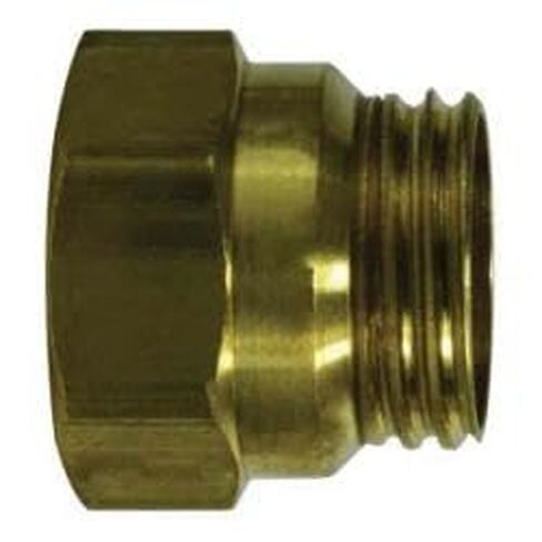 38313 Nut, 1/2 in Tube, Brass (2 Pack) in Saudi Arabia