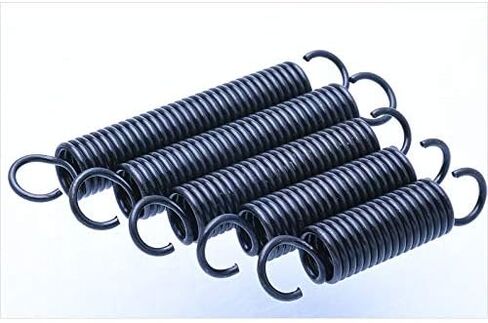 Mdingbao-Tension Spring Open Hook Pullback Tension Spring Coil Extension Spring Draught Spring Wire Diameter 2.5mm Outer Diameter 20mm, Strong Stretching Ability (Length : 150mm (1Pcs)) in Saudi Arabia