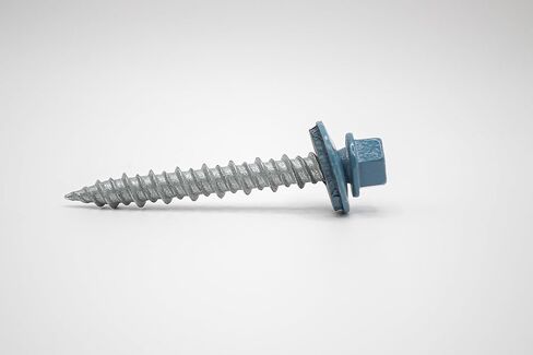 Generic 1-1/2"" Metal Roofing Screws - 250 Pcs - Ocean Blue in Saudi Arabia