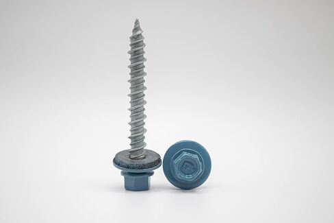 Generic 1-1/2"" Metal Roofing Screws - 250 Pcs - Ocean Blue in Saudi Arabia
