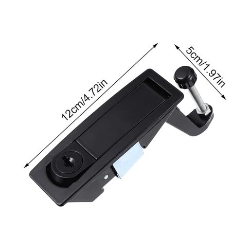 Luxshiny Compression Latch Lock for Toolbox Cabinet Doors Adjustable Flush Lever Actuation Construction Easy to Install Enhanced Security Locking Mechanism in Saudi Arabia