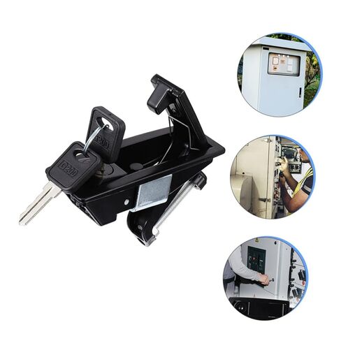 Luxshiny Compression Latch Lock for Toolbox Cabinet Doors Adjustable Flush Lever Actuation Construction Easy to Install Enhanced Security Locking Mechanism in Saudi Arabia