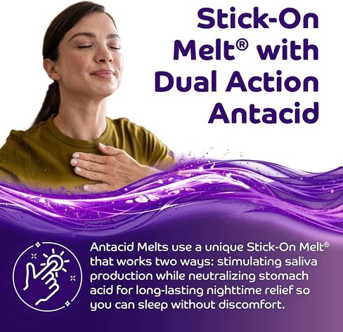 Orahealth® Stick-On Antacid Melts for Heartburn Relief, 40 Count in Saudi Arabia