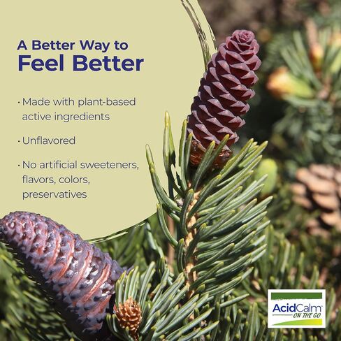 Boiron AcidCalm On The Go for Acid Reflux, Heartburn, Indigestion, Bloating, and Upset Stomach - 2 Count (160 Pellets) in Kuwait