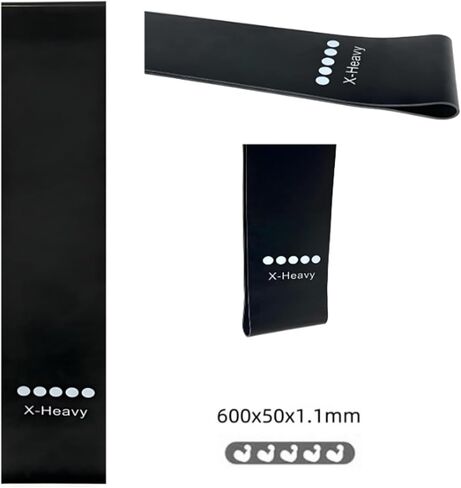 أربطة مقاومة حلقية، حلقات مقاومة شديدة التحمل للغاية، أربطة تمارين اللياقة البدنية للجسم بالكامل، لا غنى عنها للياقة البدنية للرجال والنساء، أسود 3 قطع in Kuwait