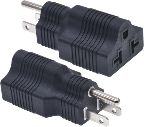 5-15p to 5-15/20r plug adapter 5-15P to 6-15P, 5-15P to 6-20P, 15A to 20A power plug converter in Kuwait